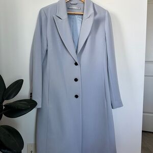 Beautiful Simons Periwinkle Overcoat